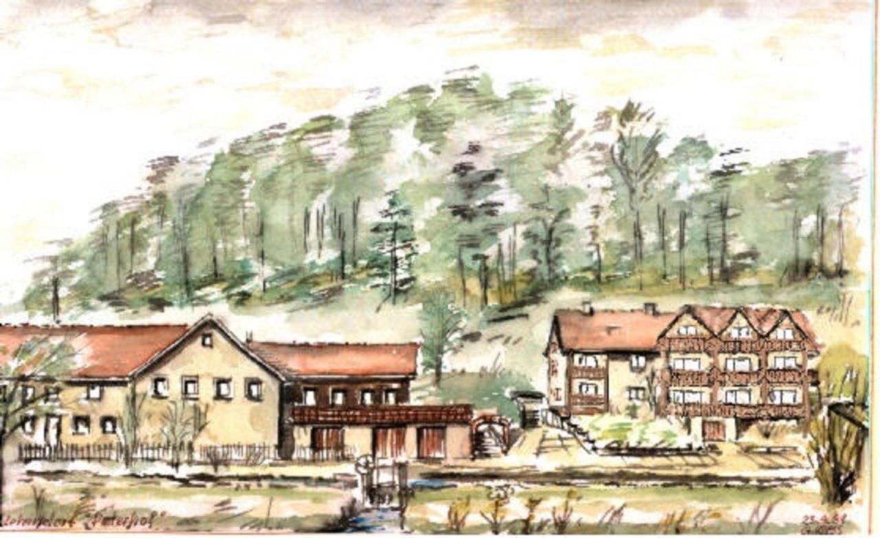 Landgasthof Peterhof Etzelwang Eksteriør bilde